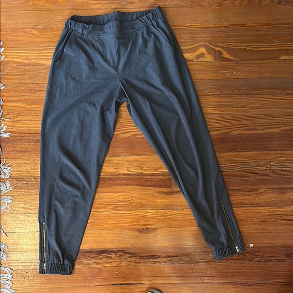 Albion Gray Sweatpants with Elastic Waistband - Picture 1 of 5